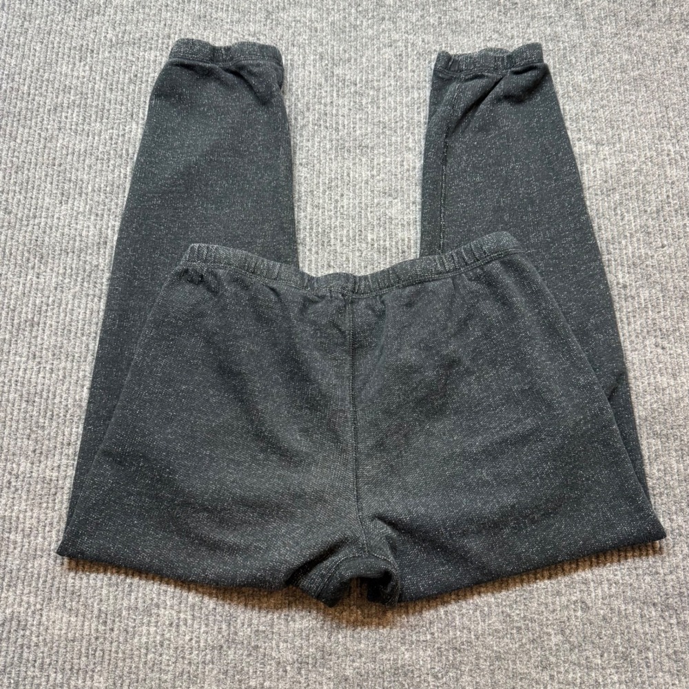 Roots Salt & Pepper Sweatpants Womens Medium Gray Black Logo Jogger Lounge - Picture 4 of 10